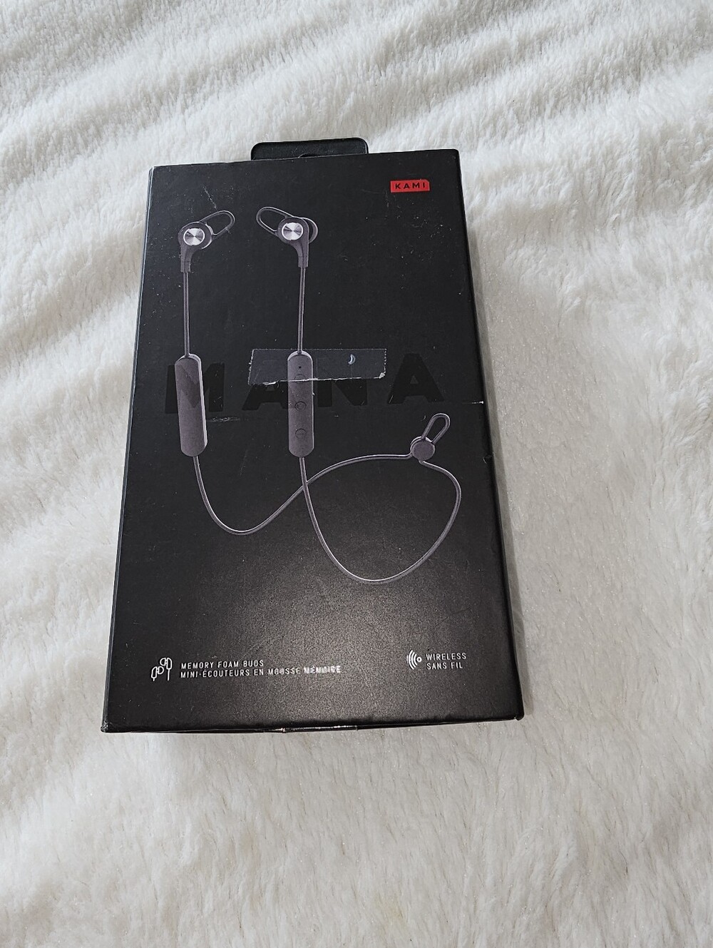 Kami Mana Wireless In-Ear Neckband Earbuds - Black